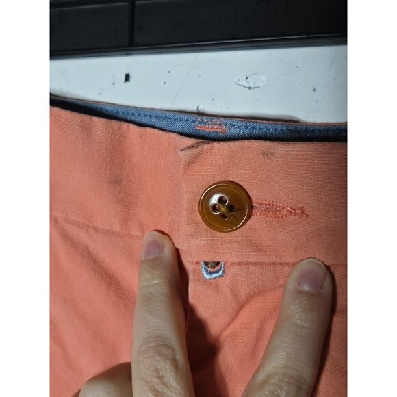 Tommy Hilfiger Mens Drink Embroidered Classic Fit Shorts Size 34 Preppy Vacation - Picture 4 of 12